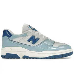 New Balance Men's 550 Chrome Blue Patent, from StockX