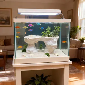 Creative 3D Printed Realistic Tree, Custom Fish Tank Water Scene, Reptile Habitat Landscaping, Decorative Aquatic Plant Pot, Small Fish Hideaway