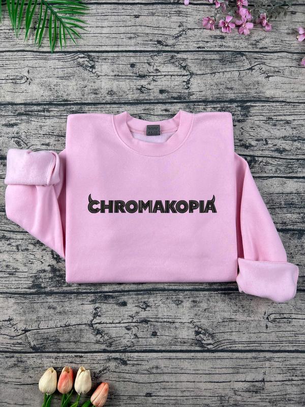 Chromakopia Embroidered Sweatshirt, Gift for Fan