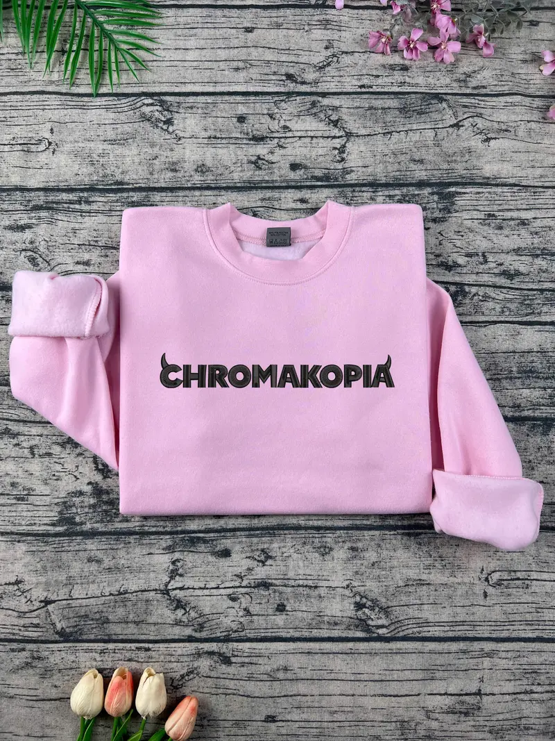 Chromakopia Embroidered Sweatshirt, Gift for Fan