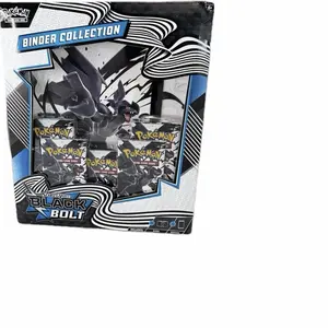 Black Bolt Blinder Official TCG Collectible Cards 5-Pack Sealed Booster Box, Near Mint, for 14 and Older