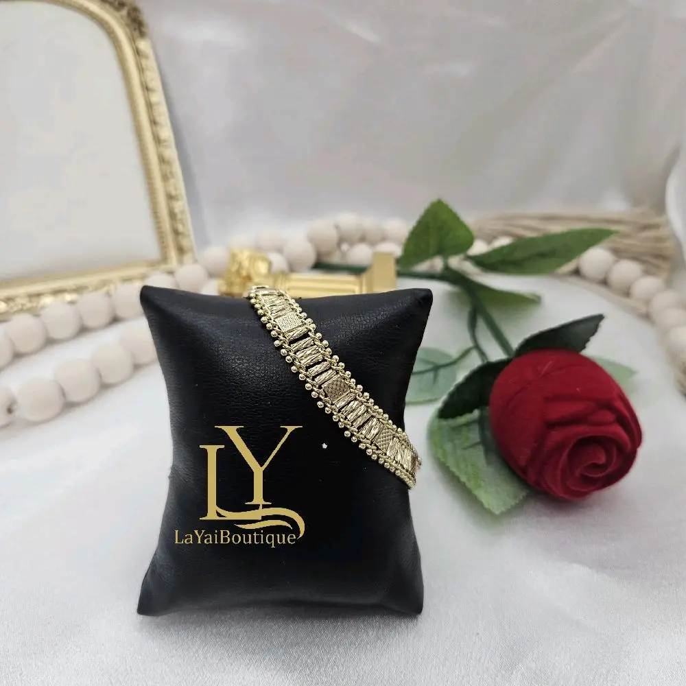 LaYaiBoutique #2310 14k gold plated bracelet, High Quality