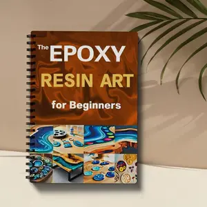 Beginner Epoxy Resin Art Workbook, Fluid Pour, Geode & Wood-Resin Craft Planning Notebook, Creative DIY Crafting Guide