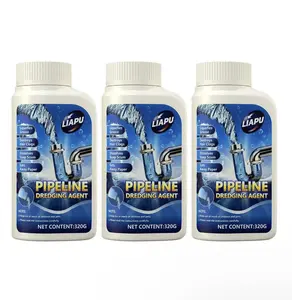 Liapu Poweful Pipe Dredging Agent for Kitchen and Toilet Pipelines- Dissolves 200+ Blockages and Kills 99% of Bacteria All-Around Cleaner