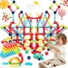 15/36/46/86PCS Magnetic Creative Building Blocks, Building Sets, Montessori Magnet Toys for Kids Toddlers, Large Size Magnets STEM Learning Educational Constructor Set, Birthday Gift for 3-6 Year Olds, Color Random