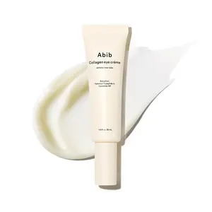Abib Non-animal Collagen Eye Cream Jericho Rose Tube for Dark Circles and Puffiness, Under Eye Fine Lines