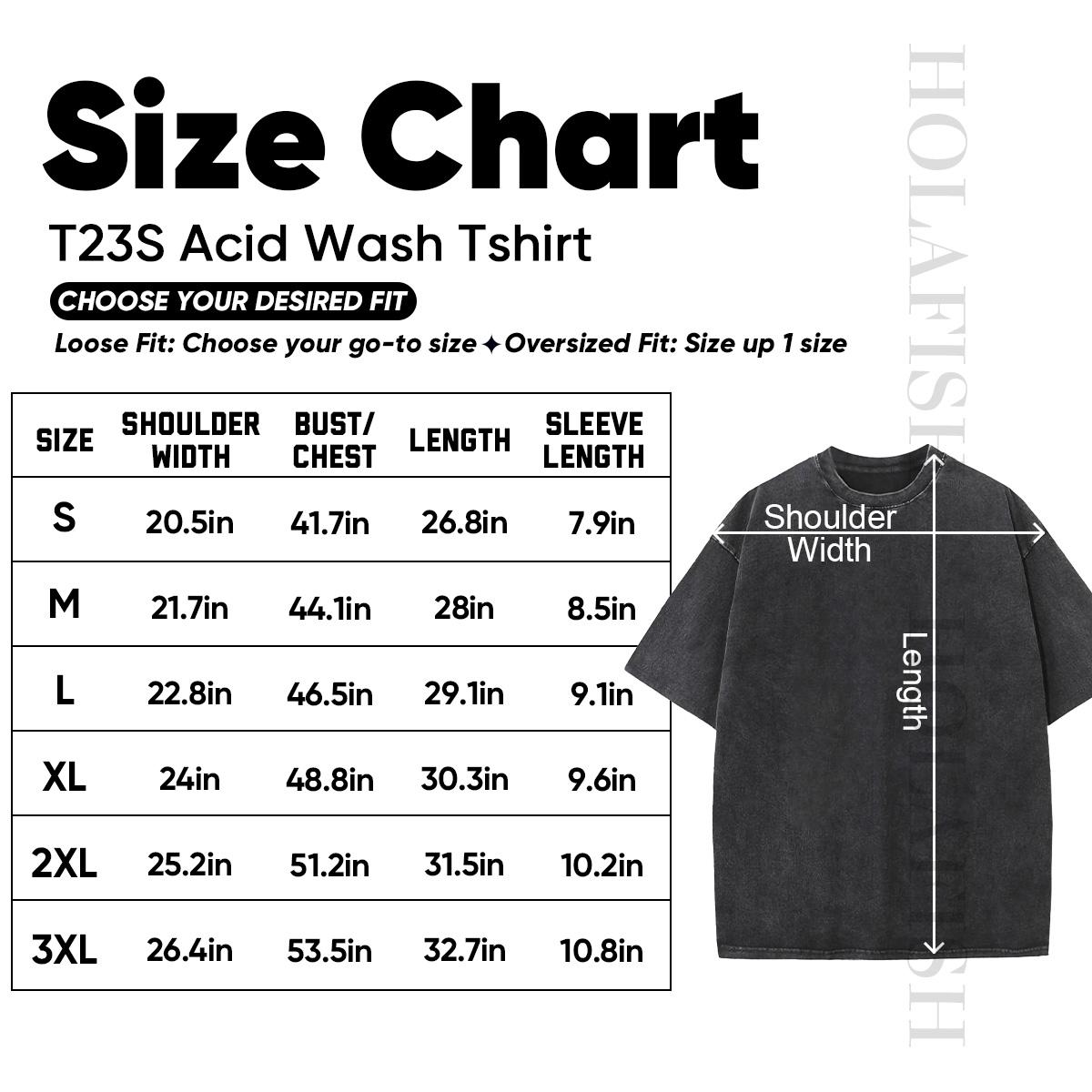 Holafish Women's Acid Washed T Shirts Heavy Cotton Vintage Unisex Tees Loose Fit Short Sleeve Casual Streetwear Basic Tops Crewneck