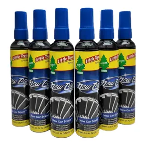 3.5oz, 6 Air Fresheners, Convenient On-the-Go Freshness in Transparent Bottle