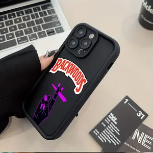 Phone Case: Fashion Backwoods Logo Phone Case Suitable for iPhone 17 E Air Pro ProMax iPhone16 15 14 Plus 13 12 Mini 11 X XS XR Anti Fall Soft TPU Back Cover