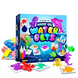 Magic Water Elf Toy Kit with Gels & Molds for Creative Water Pets Imaginative Play Birthday Gifts Party Favors Family Friendly DIY STEM Projects