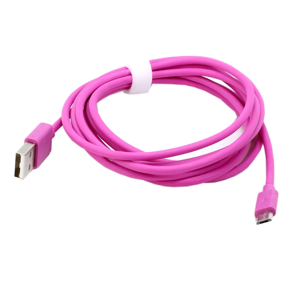 V8V9 Micro 2A USB Heavy Duty Cable, 6FT Extra Long Fast Charging & Data Sync Cord, Ultra Durable High Tensile Strength, Compatible with All Devices with Micro-USB Connector, Premium Quality USB Cable for Android/Windows Smartphone/Tablet/MP3/Camera