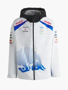 Visa Cash App RB F1 2025 Rain Jacket - White