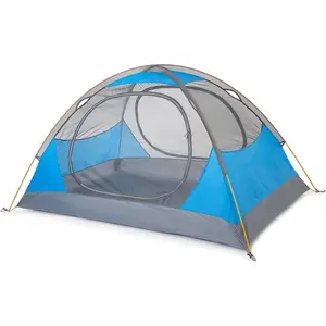 Lightweight Backpacking Tent – 2/4 Person, Waterproof Double Layer, Two Doors