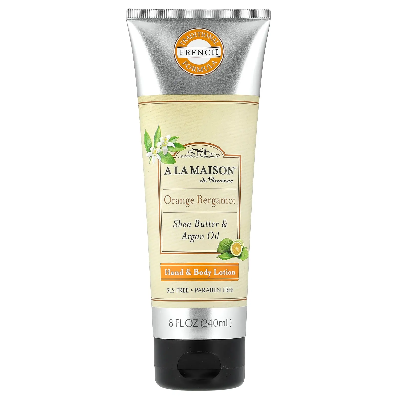 A La Maison de Provence Hand & Body Lotion, Orange Bergamot, 8 fl oz (240 ml)
