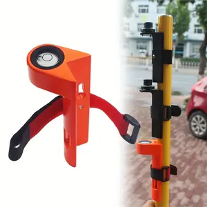 Portable Right Angle Leveling Instrument, Bubble Bottle, Adjustable Strap, Durable Aluminum Structure, Precise Measurement, Easy Operation, Tool