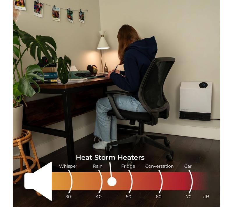 Heat Storm Wall Mount 1000 Watt Infrared Space Heater