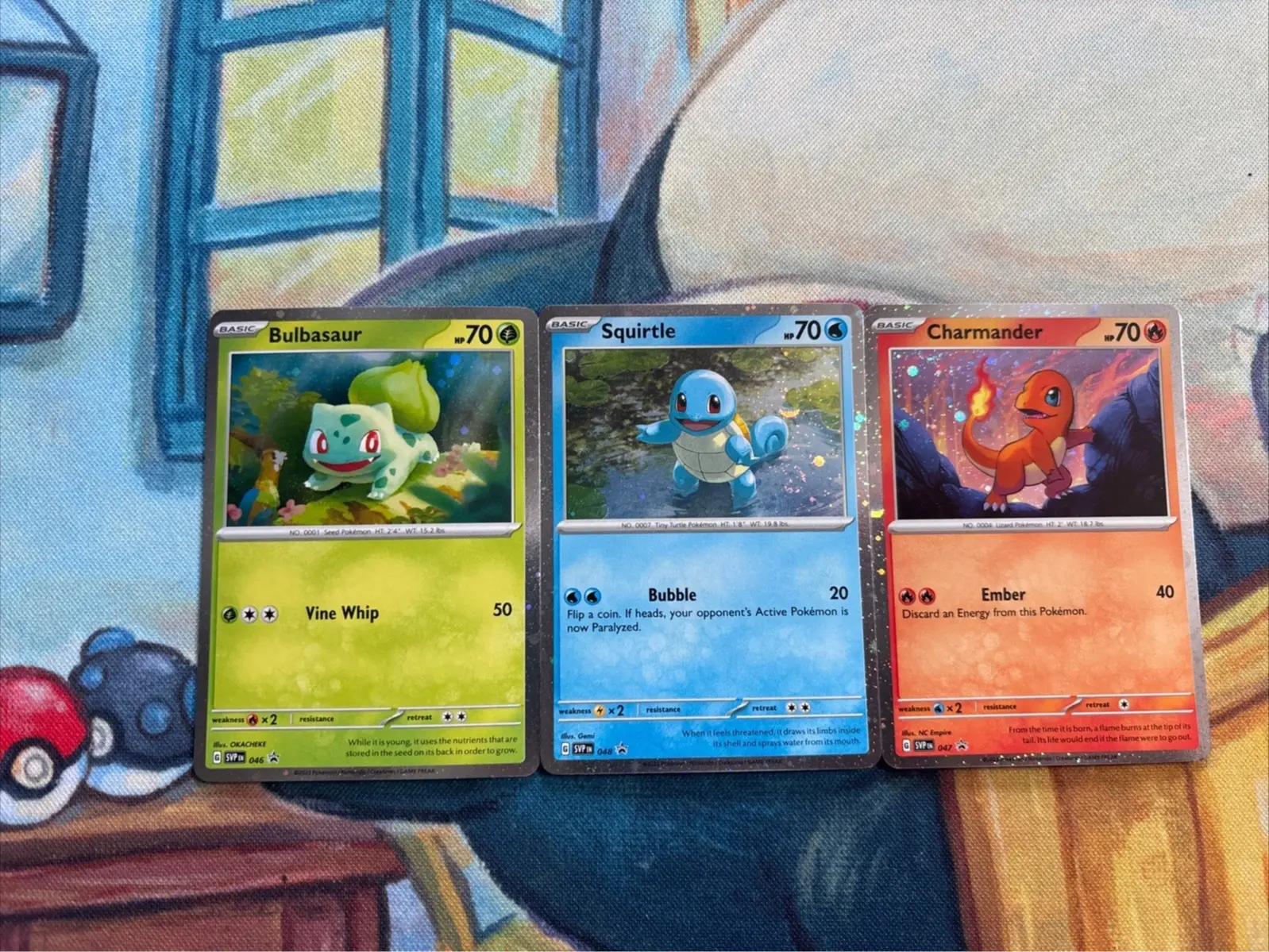 Pokemon Scarlet & Violet 151: Poster Collection Black Star Promo Starters Set Featuring Bulbasaur Charmander & Squirtle Cards - TikTok Shop Pokemon Scarlet & Violet 151: Poster Collection Black Star Promo Starters Set Featuring Bulbasaur Charmander & Squirtle Cards - TikTok Shop