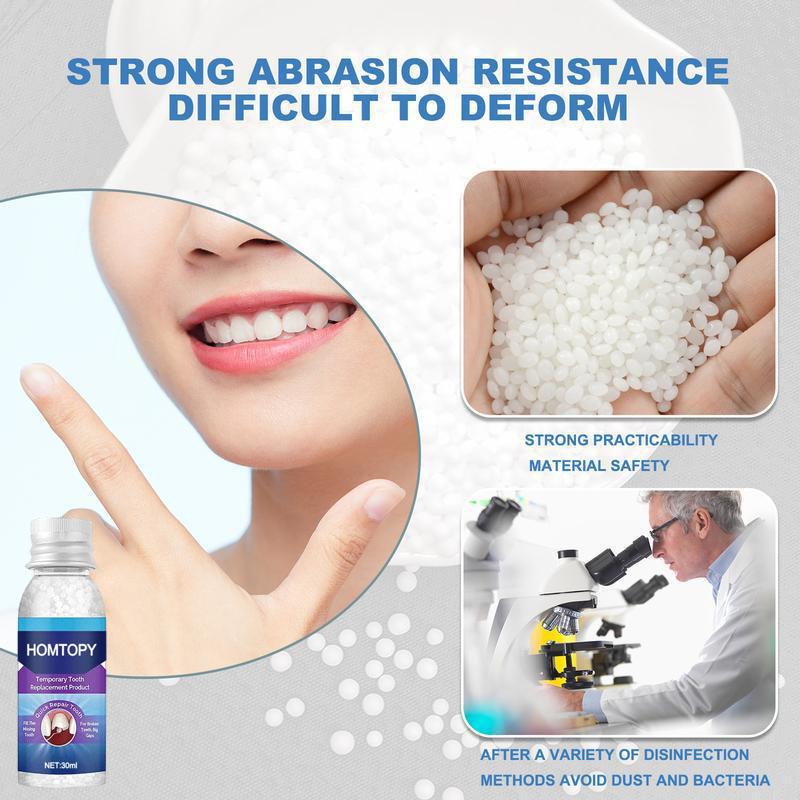 Moldable Dental Gel ,Dentures Temporary Fillings ,Temporary Tooth Filling,Denture Kit ,Oral false tooth fake ,Denture, Restoration Beads