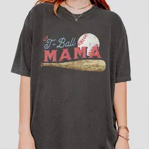 Comfort Colors T-ball Mom Shirt, T-ball Shirt, T Ball Mama Shirt, Mothers Day Gift, T-Ball Game Shirt, TBall Game Day Outfit