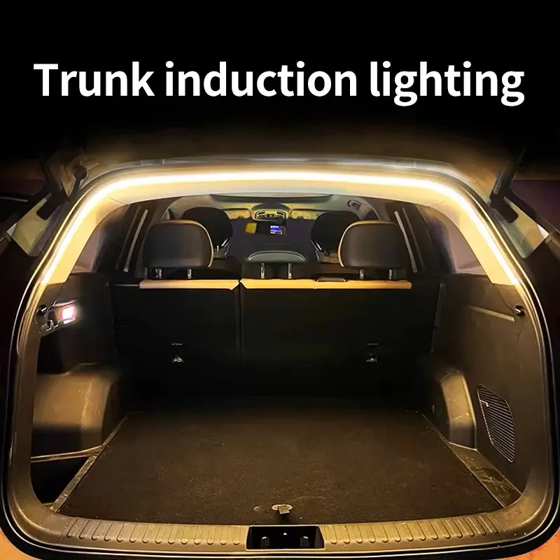 LED Car Trunk Light Strip – Automatic Tailgate Ambient Lighting for Cars & SUVs