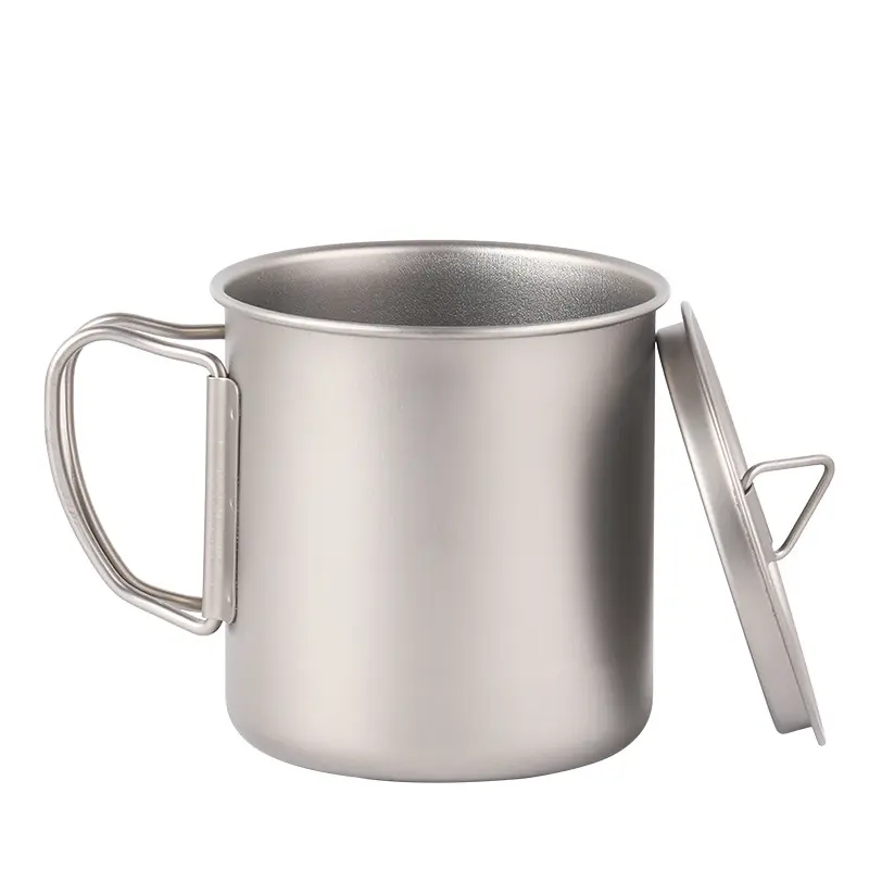 Titanium Craftsman Pure Titanium Cup – Ultra-Light & Portable. Perfect for Tea, Water & Coffee. Ideal for Outdoor Use.