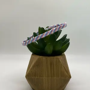 Trans Candy Striped Pride Friendship Bracelet - High-Quality Cotton Embroidery Floss, Adjustable Sliding Knot, LGBTQ+ Support Fashion Accessory