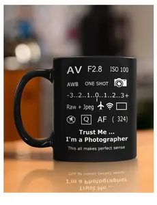 I'm A Photographer Mugs, Photographer Gift, Vintage Camera Mugs, Photographer Coffee Mugs, Photography Gifts, Camera Patent, Gifts For Him