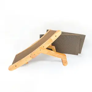 Friends of Normie Cat Scratcher and Replacement Insert Bundle for scratching, sharpening claws, and laying