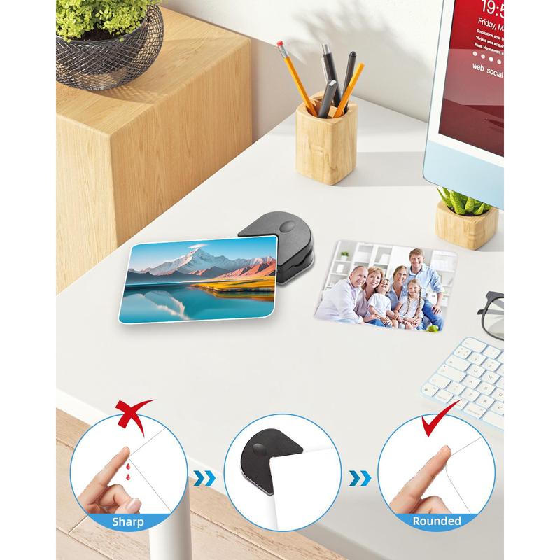 A3 Laminator with 20 Laminating Sheets,​ Built-in Trimmer​, Corner Rounder​, Fast Warm-up , Never Jam Technology, 7-in-1 Portable Laminators for Photos/Docs/Cards, 13 Inch Cold and Thermal Lamination Suitable for Family, Office and School