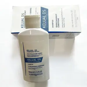 KELUAL DS Shampoo, Anti-Dandruff Treatment for Severe Dandruff, Long-Lasting Scalp Relief & Flake Control, 3.3 Fluid Ounce