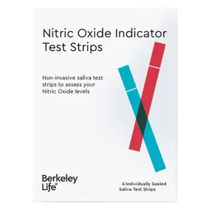 Berkeley Life Professional, Nitric Oxide Indicator, 4 test Strips