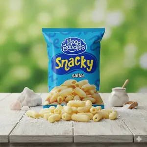 Good Goodies Snacky - Salty Flavor Chips - 2oz (12 Pack) - Crunchy Snack