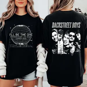 Backstreet Boys Vintage Shirt, 90s Pop Music BSB Fan Tee, Retro Concert Graphic Tshirt, Y2K Boy Band Merch, Unisex Casual Streetwear Apparel Gift
