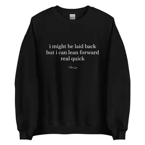 Women's Lean-Back Graphic Crewneck Sweatshirt
