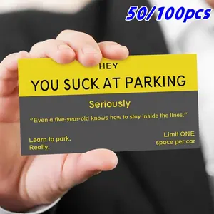 Parking Sticker, Parking Card, Funny Parking Card, Car Exterior Accessories for Men & Women, Automobile Decals, Car Decoration Accessories, Trucks Accessories, Sticker For Cars