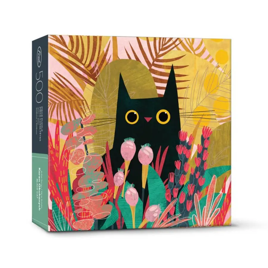 Black Cat | 500 Piece Jigsaw Puzzle