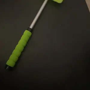 Windshield Cleaning Tool, Car Window Cleaner with Microfiber Pads, Auto Glass Cleaning Tool for Interior Windshield, Automotive Cleaning Accessories