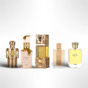 Rasasi Hawas For Her + ANGHAM + Lattafa Atheeri + ECLAIRE + Lattafa Perfumes Attar Maitha - Fragrance Gift Bundle