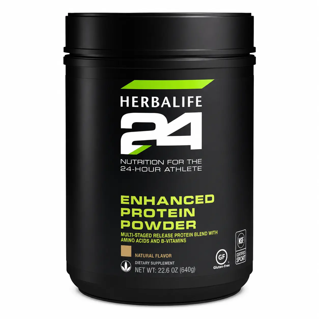 Herbalife24 Enhanced Protein Powder Natural Flavor Whey Protein Isolate for Daily Protein Intake  22.6 oz