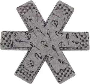 Pot and Pan Protectors, Set of 12 and 3 Different Size, Cookware Protector Set/Felt Pots and Pans Divider Separator Pads Anti-Slip to Avoid Scratching or Marring When Stacking