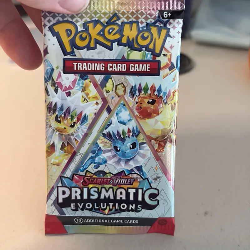 Prismatic evolutions booster pack