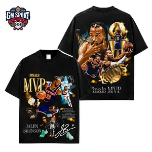 [GM - SPORT] Jalen Brunson 11 MVP Finals 2026 Graphic Premium 100% Cotton T-Shirt For Knicks Nation, Captain Clutch Basketball Fans Apparel, Brunson Burner Fans Basketball Streetwear Tee, Gift For Basketball Fan Graphic Tee