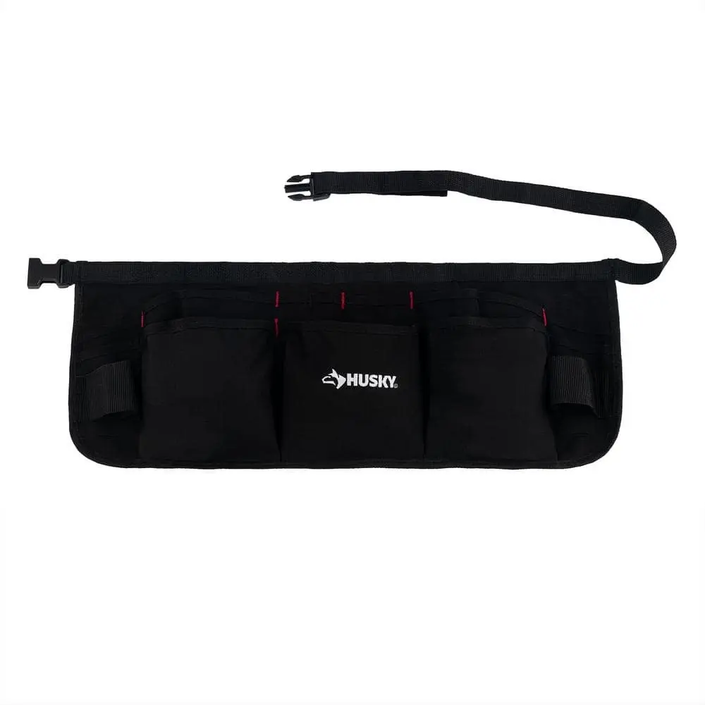 24 in. 13-Pocket Black Canvas Tool Work Apron 24 in. 13-Pocket Black Canvas Tool Work Apron