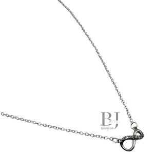 INFINITY PENDANT ON CABLE CHAIN