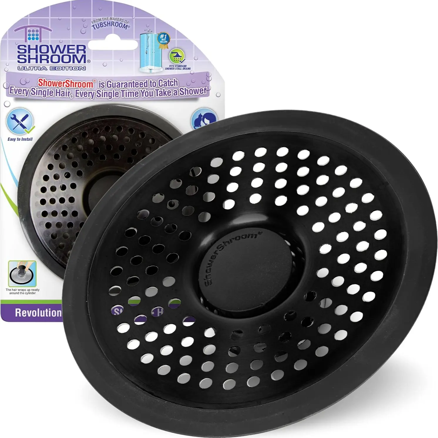 ShowerShroom Ultra Matte Black