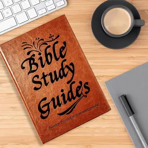 66-Page Bible Study Guide, Bible Study Guides Daily Devotional Journal, Prayer Study Notebook with Scripture Quotes | Cross-References, Vocabulary Guide & Reflection Prompts