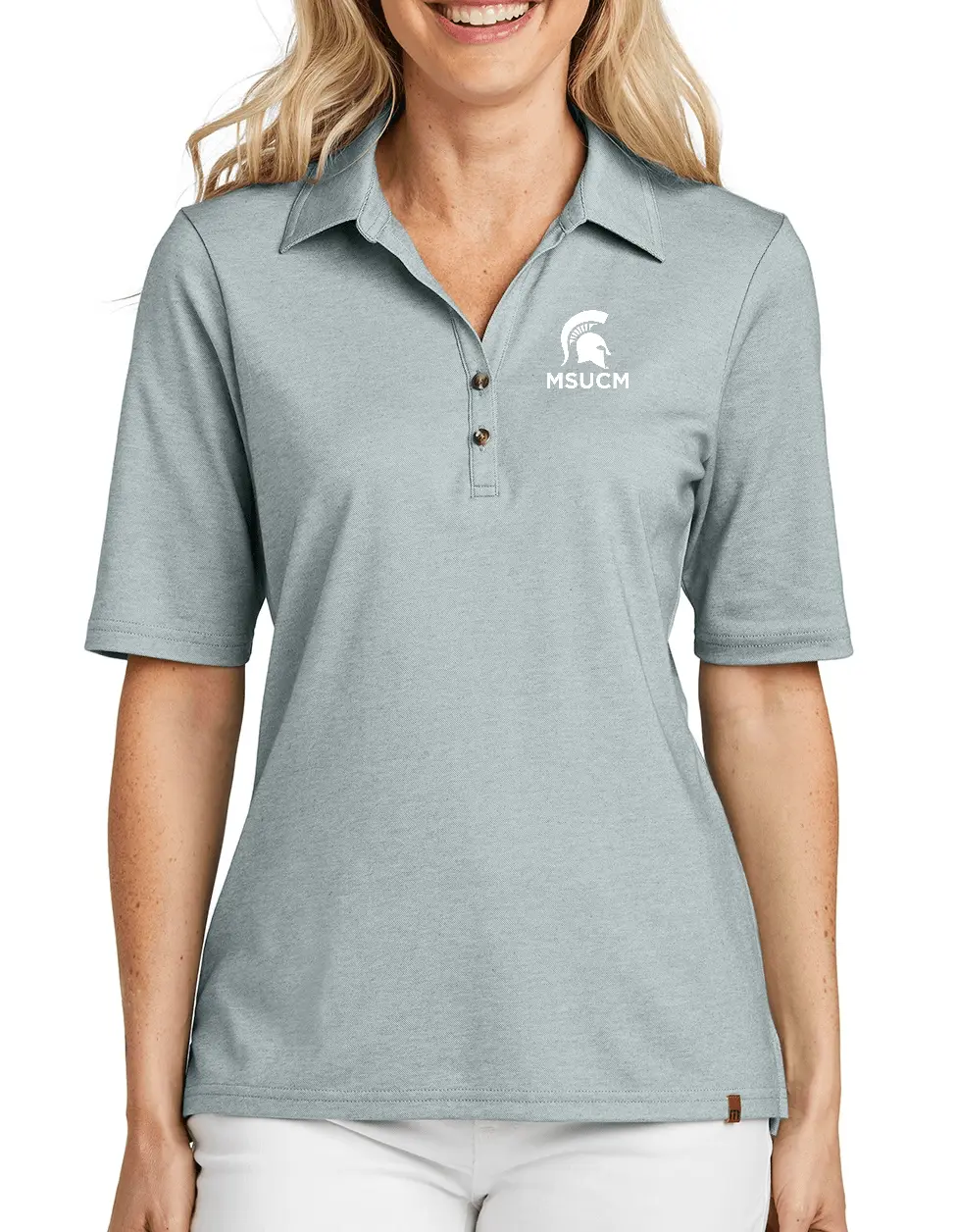 Womens Travis Mathew MSUCM Polo (Embroidered)