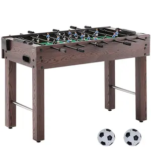 VEVOR Foosball Table,  , 48 inch Standard Size Foosball Table, Indoor Full Size Foosball Table for Home, Family, and Game Room, Soccer with Foosball Table Set, Includes 2 Balls and 2 Cup Holders