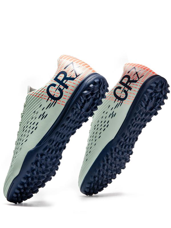 Professional Men's TF Soccer Shoes, Anti-Slip Wear-Resistant Outdoor Sports Training Boots, Comfortable Breathable Artificial Grass Cleats, Football Field Boots