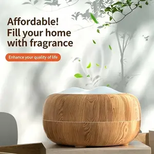 Essential Oil Diffuser Humidifier for Bedroom Home 500ml Quiet Cool Mist Ultrasonic Aromatherapy with 7 Color Night Light Auto Shut Off for Sleep